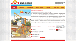 Desktop Screenshot of janengineers.com